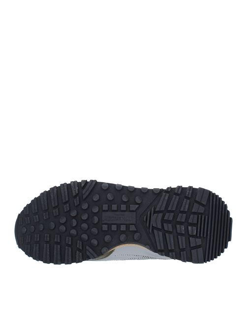Sneakers in pelle tessuto e camoscio HIDNANDER | THREEDOME.ZERO HC1MS230 320VERDE MILITARE-FLUO-GRIGIO